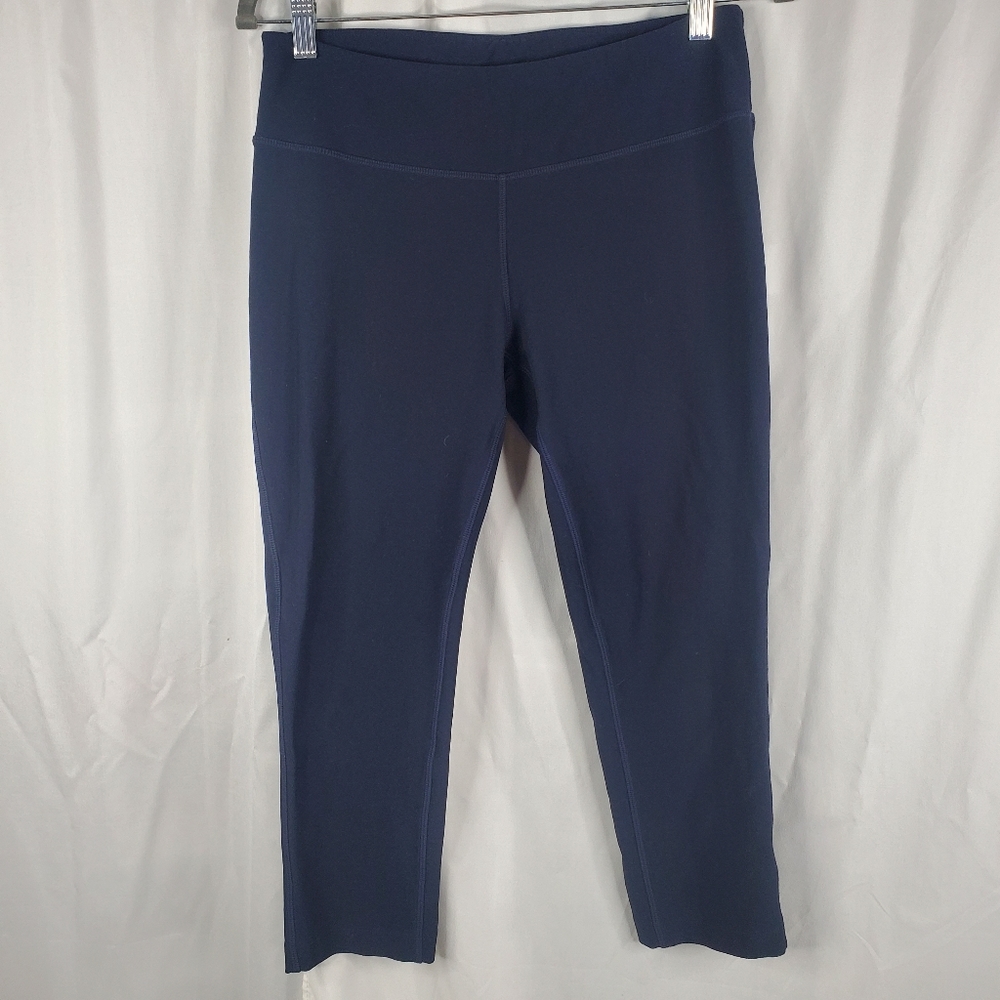 ◇ Mondetta Navy Blue Capri Workout Leggings Size Medium - Picture 9 of 9